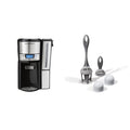 Charcoal Coffee Maker Water Filter Replacement Pods and Handle, 2-Pack and 12 Cup Coffee Maker T83538
