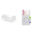 3 in 1 Convertible Toddler Bed and Firm Fiber Crib Mattress M30188