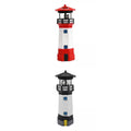 Solar Powered LED Rotating Lighthouse Light F4580