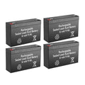 6V 9Ah UPS SLA Batteries Qty of 4 L40860