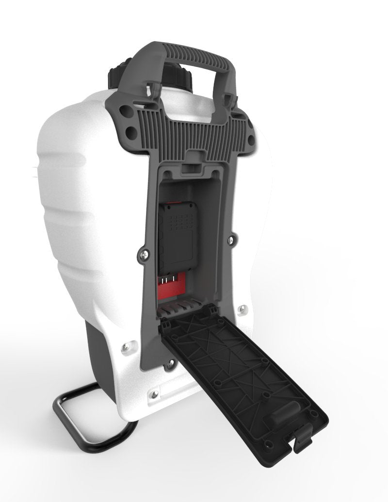 Battery Powered Backpack Sprayer, 4 gal, White & Surfactant for Herbicides Non-Ionic, 16oz I74710
