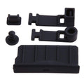 Silicone Dust Plug Cover Earphone Charger Jack Stopper Black A227