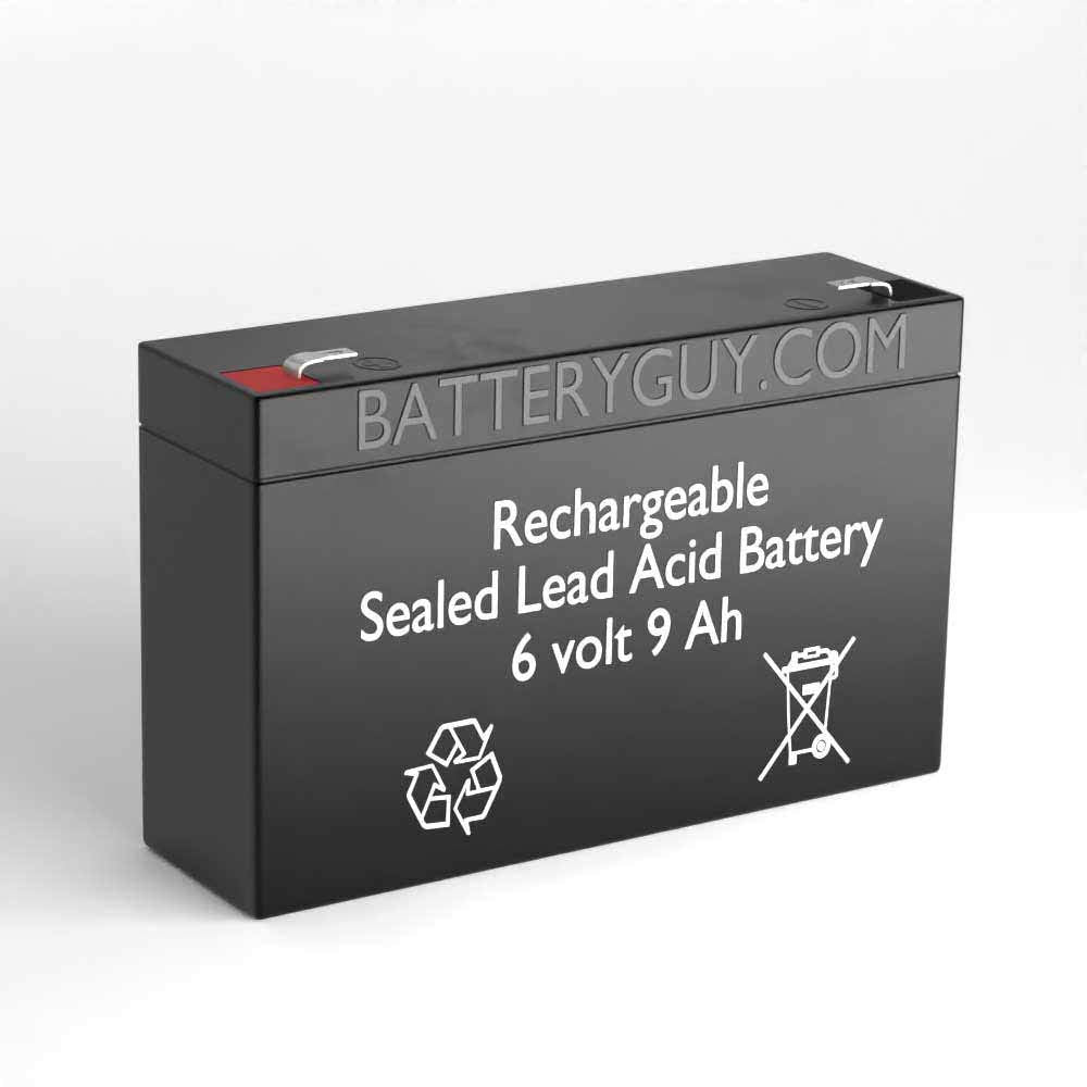 6V 9Ah UPS SLA Batteries Qty of 4 L40860