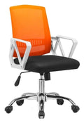 Orange Ergonomic Mesh Office Chair U575