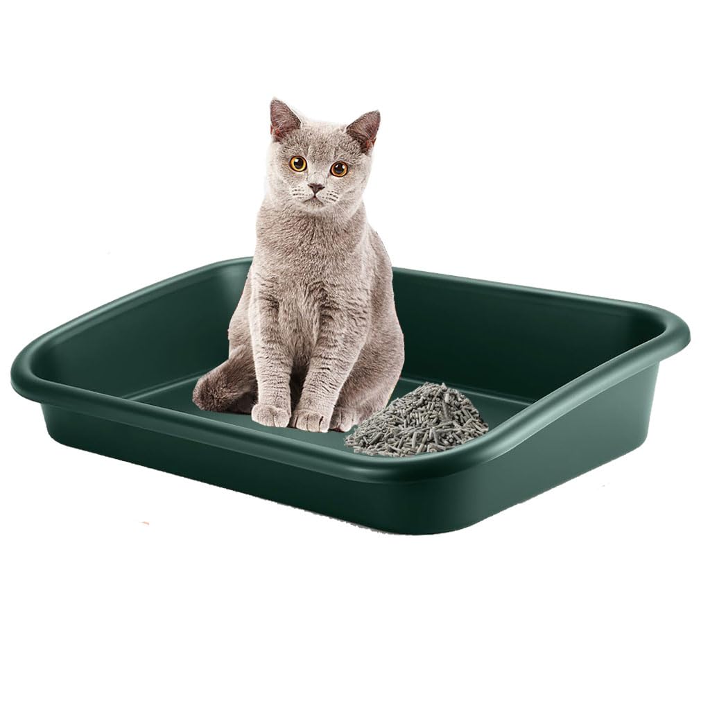 Extra Large High Sides Low Entry ABS Litter Box F42095