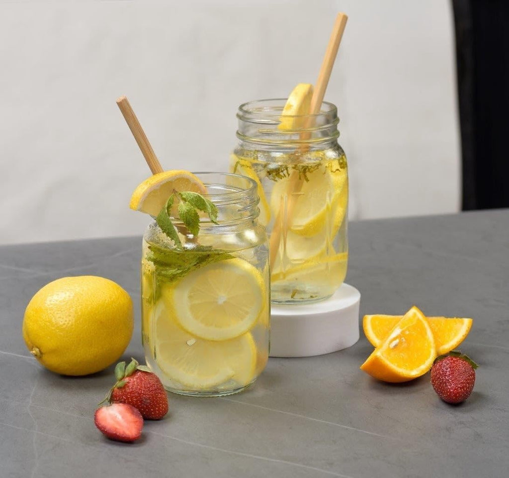 16 oz Regular Mouth Glass Canning Jars with Lids and Rings, 12-Pack M738741