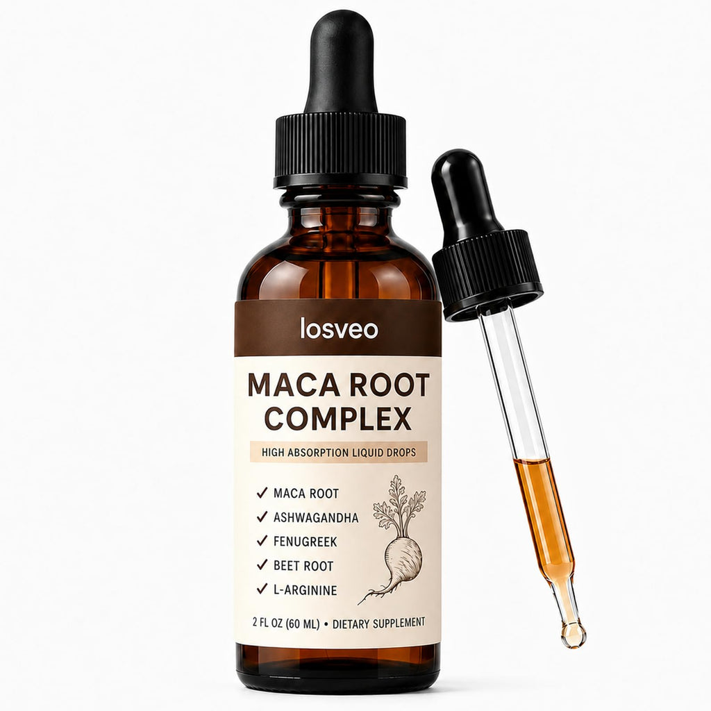 Maca Root Complex Drops with Ashwagandha, Fenugreek, Beet Root & L-Arginine, 2floz C494