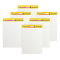 Super Sticky Wall Easel Pad, 25" x 30", 20 Sheets/Pad, 6 Pads/Pack W185