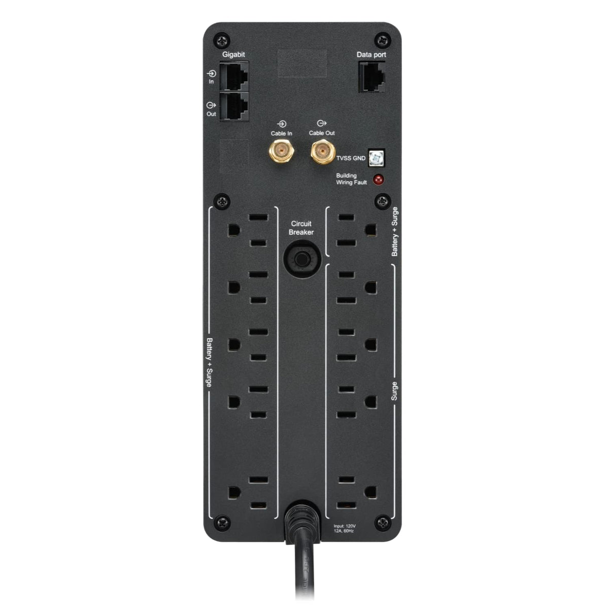 1500VA UPS Battery Backup & Surge Protector with AVR A45045