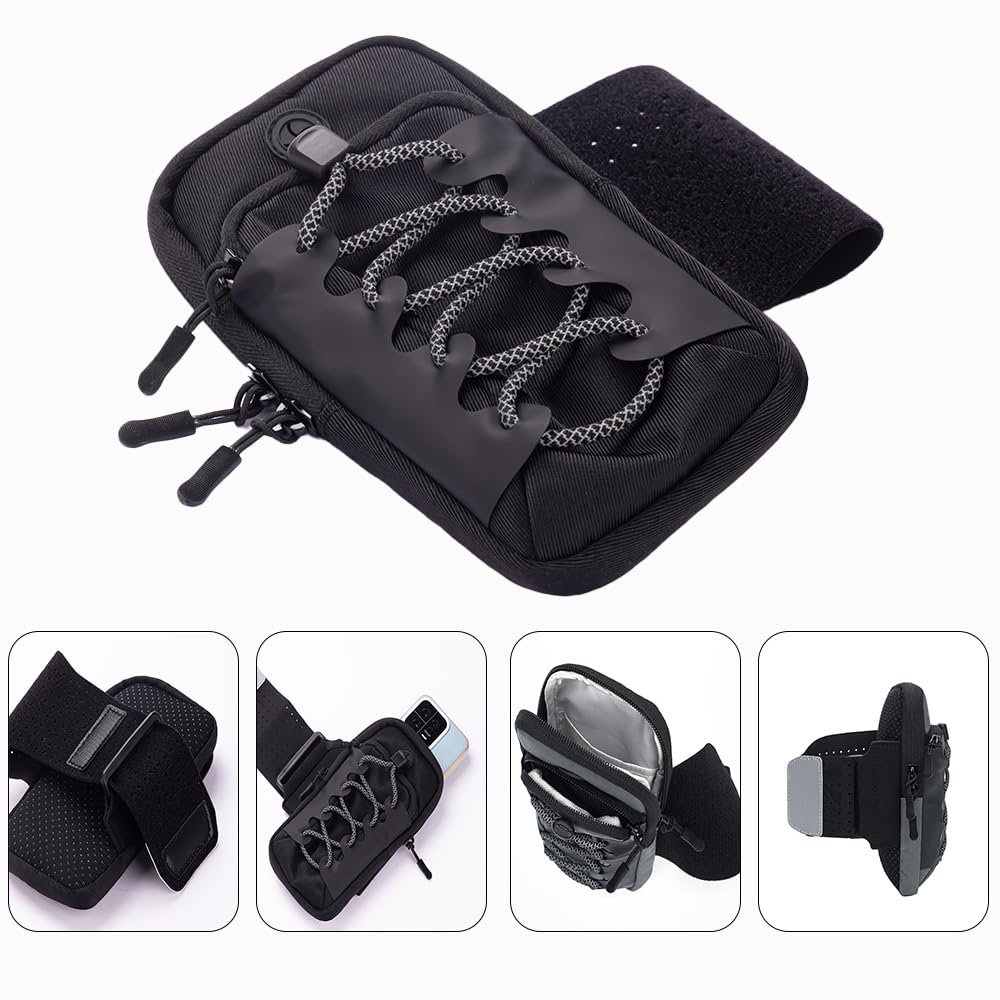 Black Motorcycle Front Battery Frame Storage Bag B461761