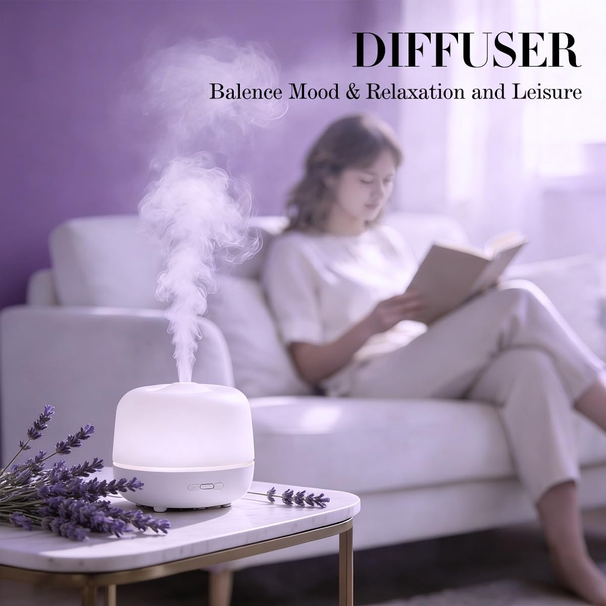 Lavender&Peach Essential Oil 4 Fl Oz+0.33 Fl Oz B1334