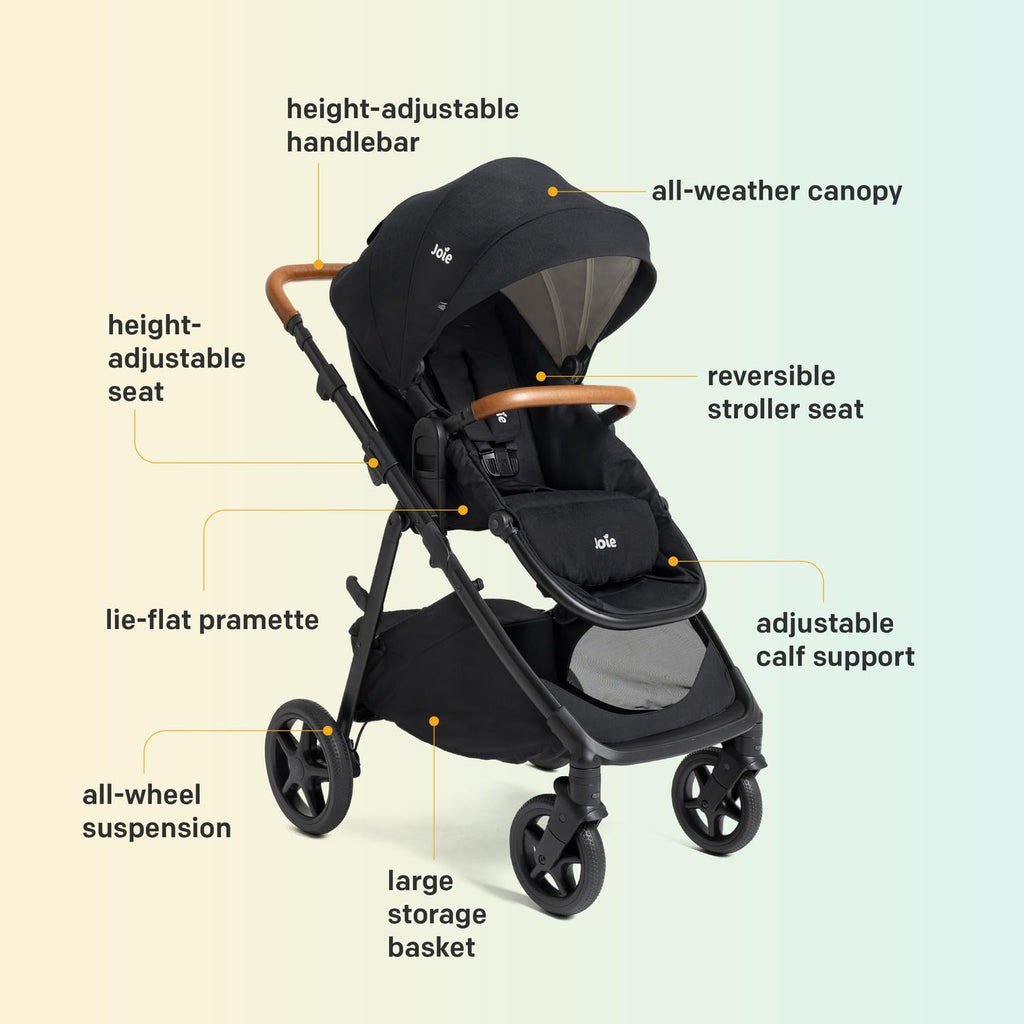 Lightweight 4-in-1 Stroller & Car Seat Travel System J659962
