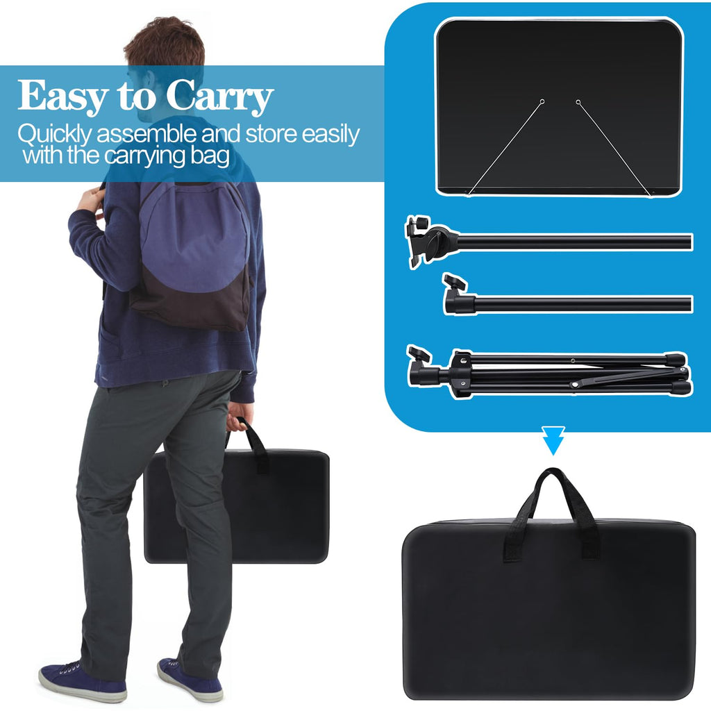 Adjustable Sheet Music Stand with Carry Bag F579651
