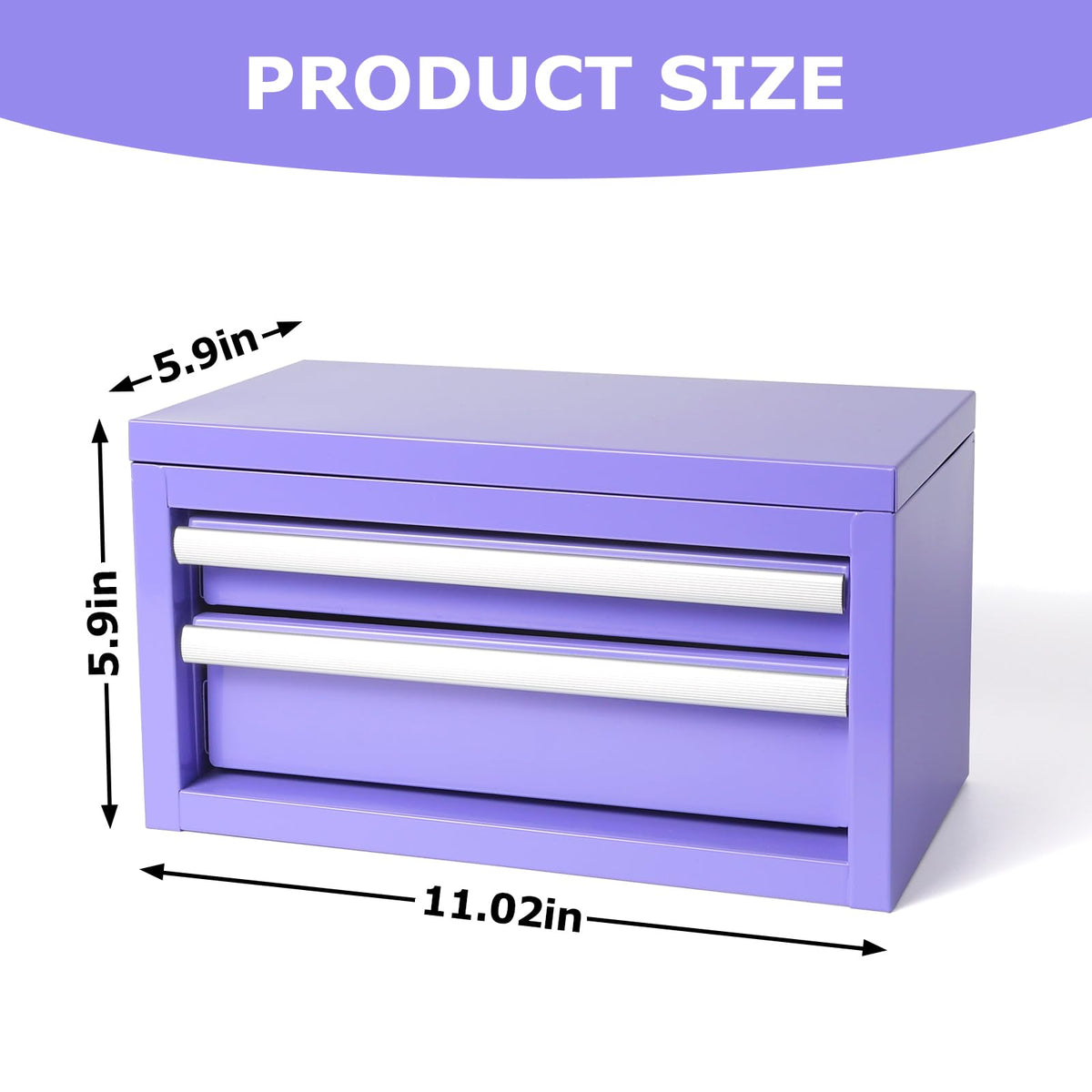 Mini Steel Tool Box with Drawers Q224229