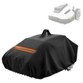Robot Lawn Mower Cover 600D Oxford Fabric with Reflective Strip Orange U2292