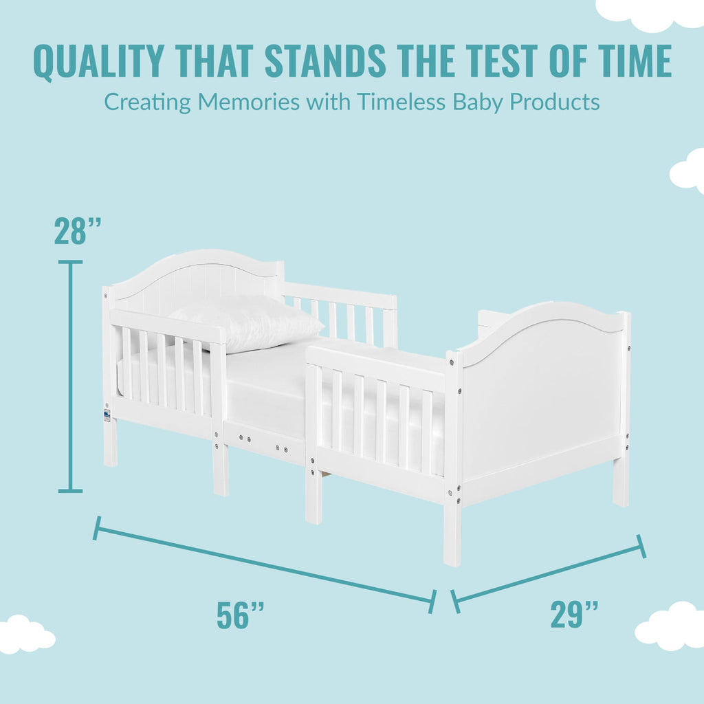 3 in 1 Convertible Toddler Bed and Firm Fiber Crib Mattress M30188