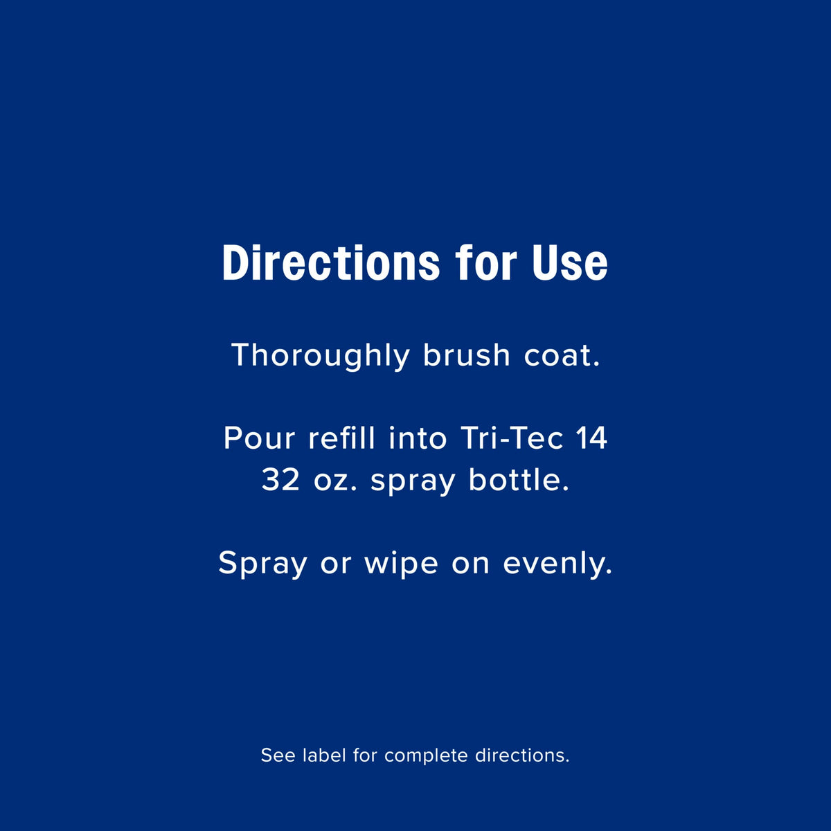 Fly Spray for Horses 128 oz Y319007