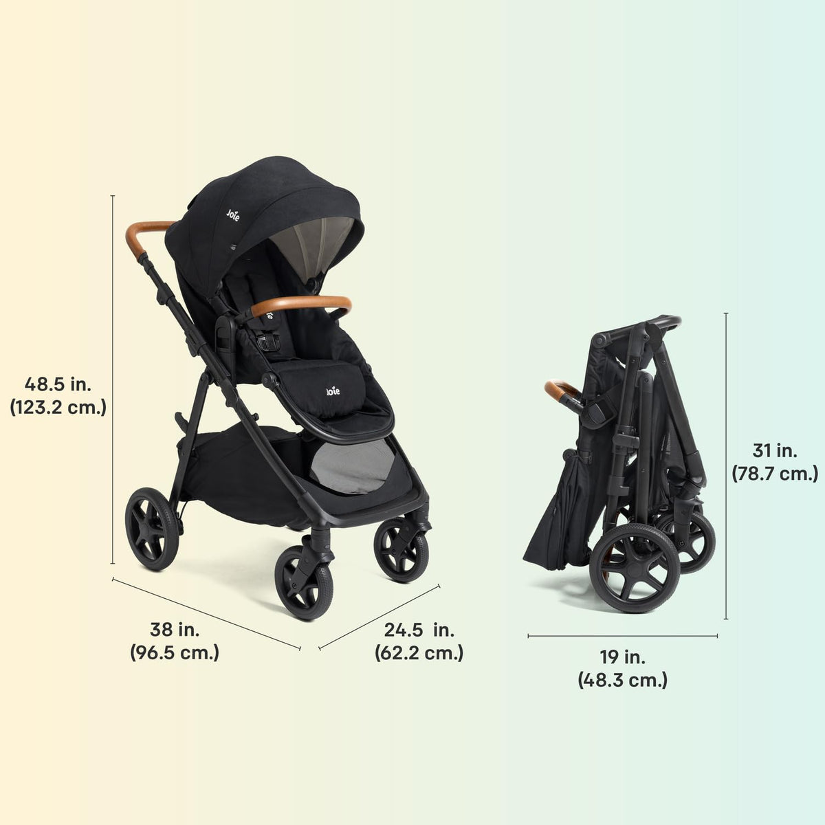 Lightweight 4-in-1 Stroller & Car Seat Travel System J659962