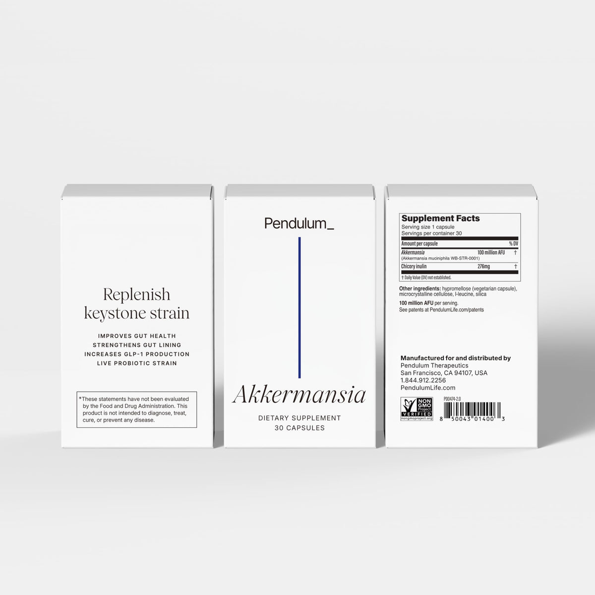 Probiotic with Prebiotic Fiber 30 Capsules A453104