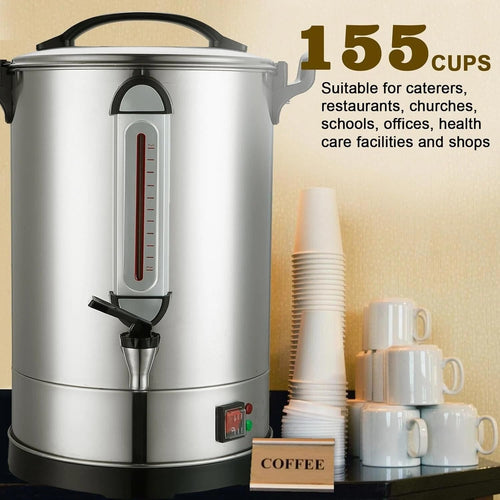 24L Stainless Steel Electric Coffee Urn T137