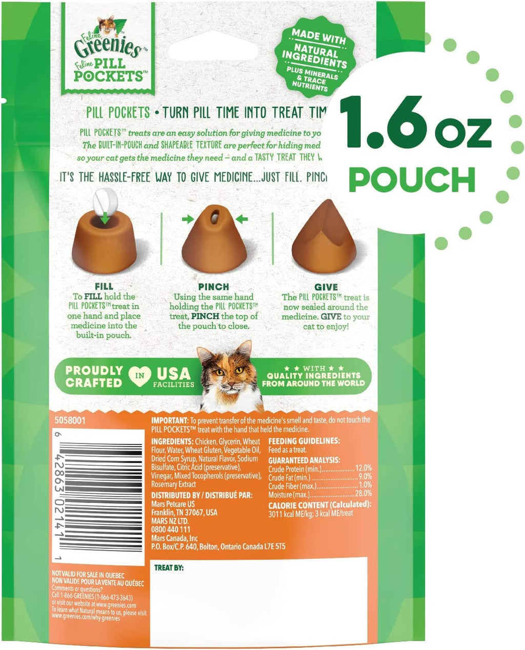 Chicken Flavored Pill Pockets 3 Pack B291