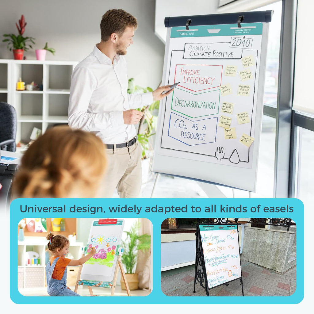 25x30 Inch Sticky Easel Pad, 300 Sheets H62310