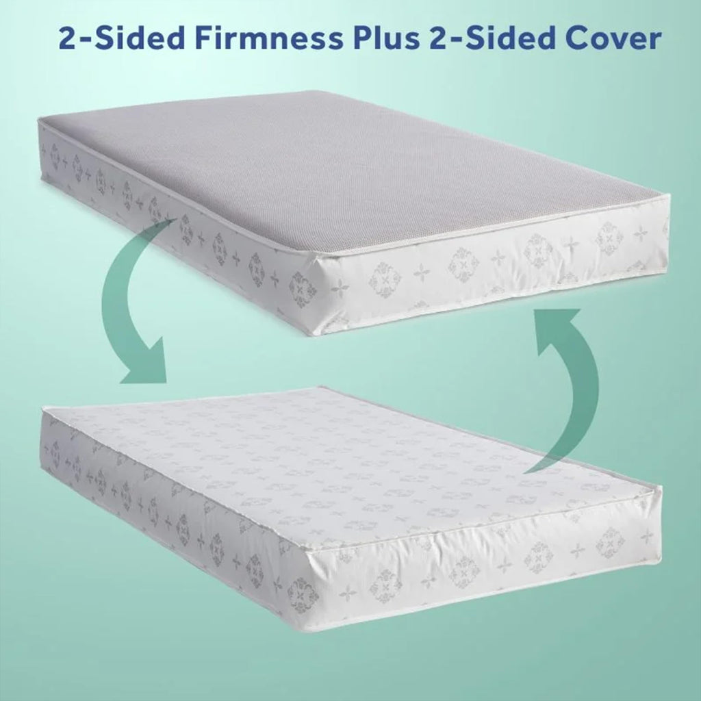 Infant & Toddler Crib Mattress, 2-Stage, Waterproof, Breathable I7487
