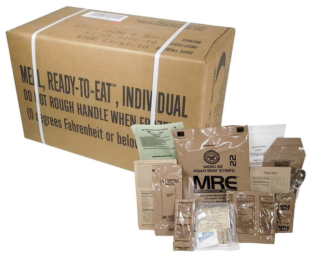 24 Meals Military Surplus Meal Ready to Eat Y3421