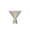 11.5 Ounce Iridescent Glass Martini Set of 4 H12896
