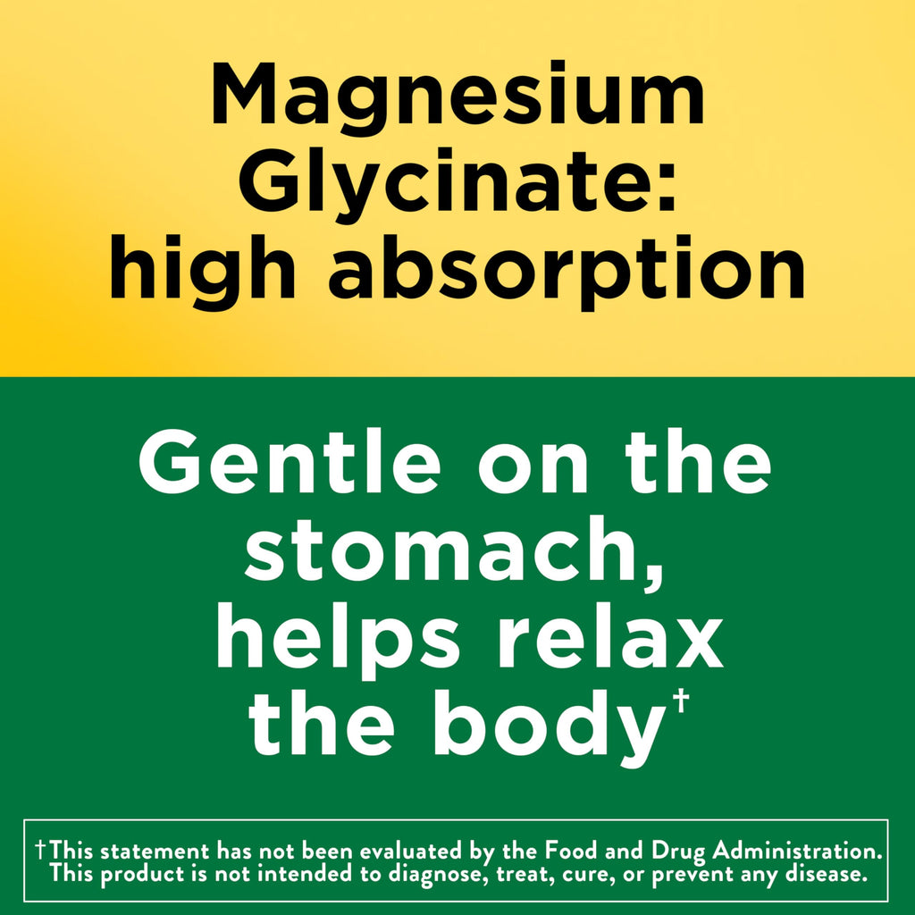 Magnesium Glycinate 200 mg 60 Capsules L303365