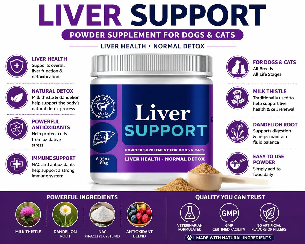 Liver Support Powder 6.35 oz B91225