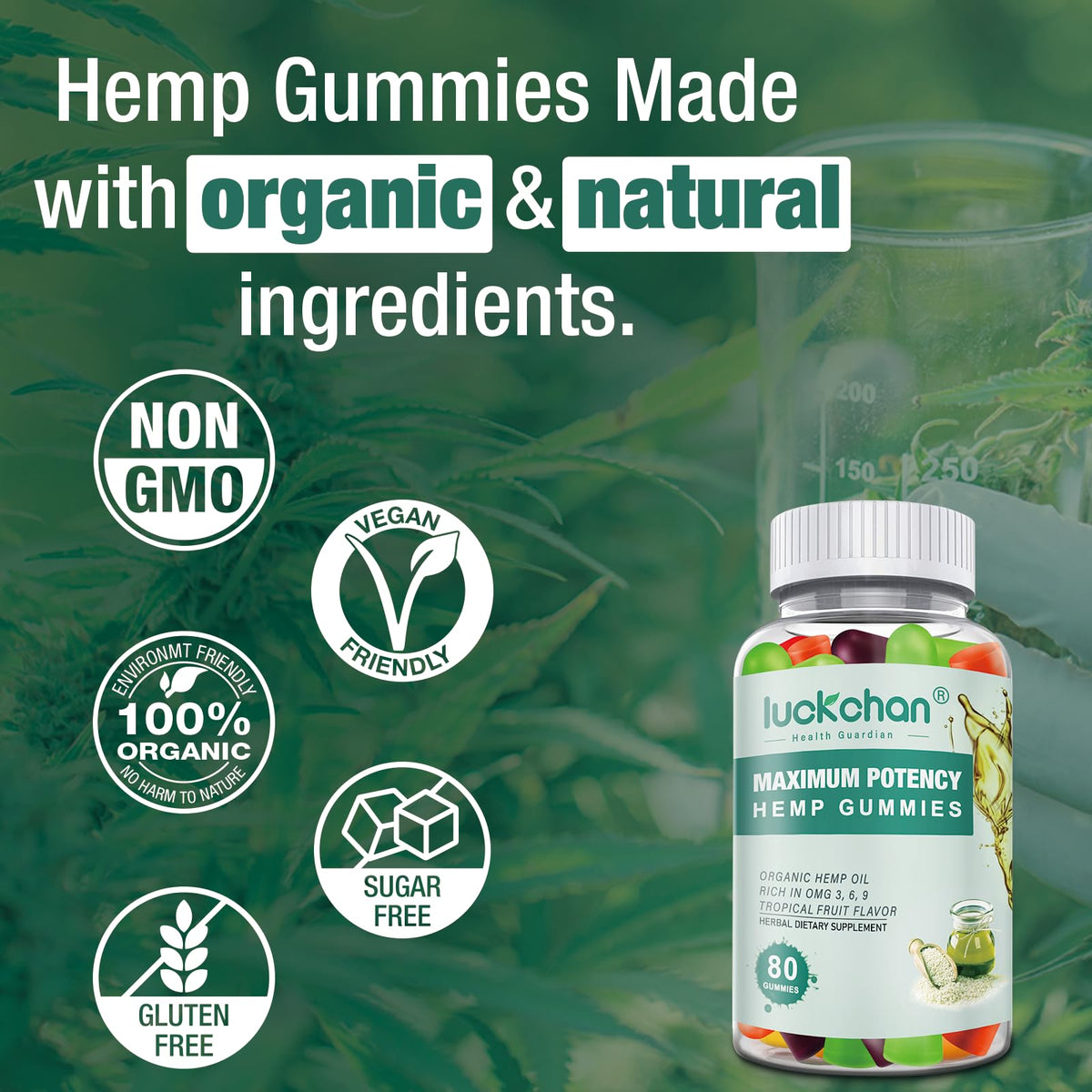 Hemp Gummies 4 Packs C215465