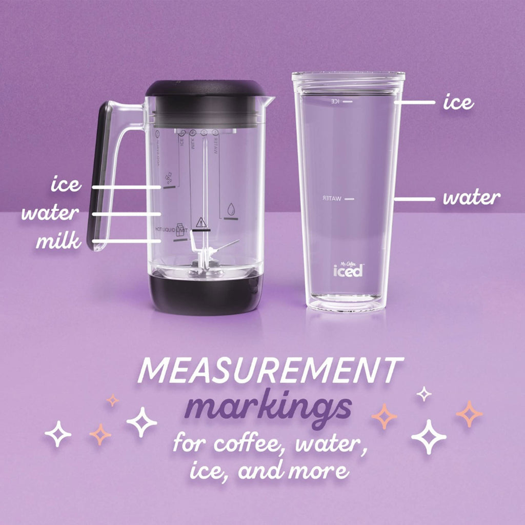 3-in-1 Single-Serve Iced and Hot Coffee/Tea Maker with Blender, Black V584645
