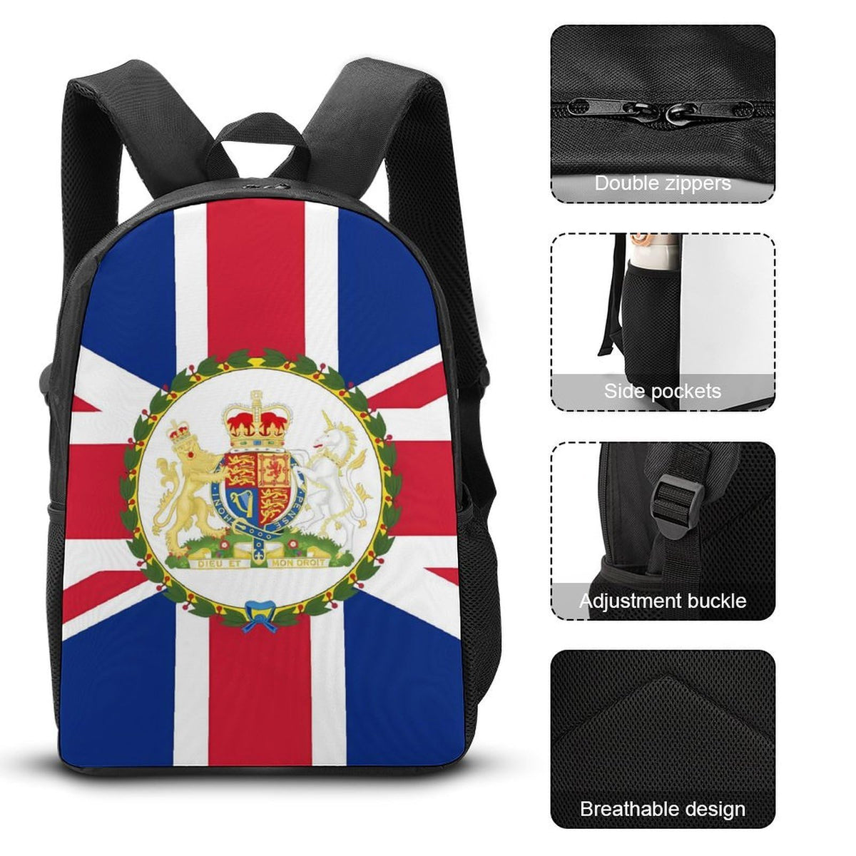 Backpack with Lunch Box Pencil Case D298262