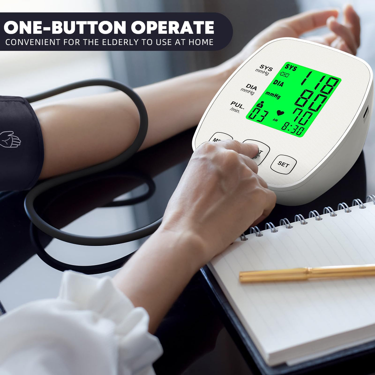 Arm Blood Pressure Monitor with 2 Cuffs X75300