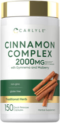 Cinnamon Complex with Gymnema and Mulberry 150 Capsules J8780