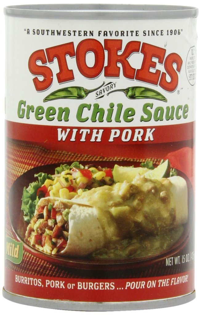 Green Chile Sauce with Pork 3 Pack of 15 Ounce U298270