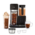 3-in-1 Single-Serve Iced and Hot Coffee/Tea Maker with Blender, Black V584645