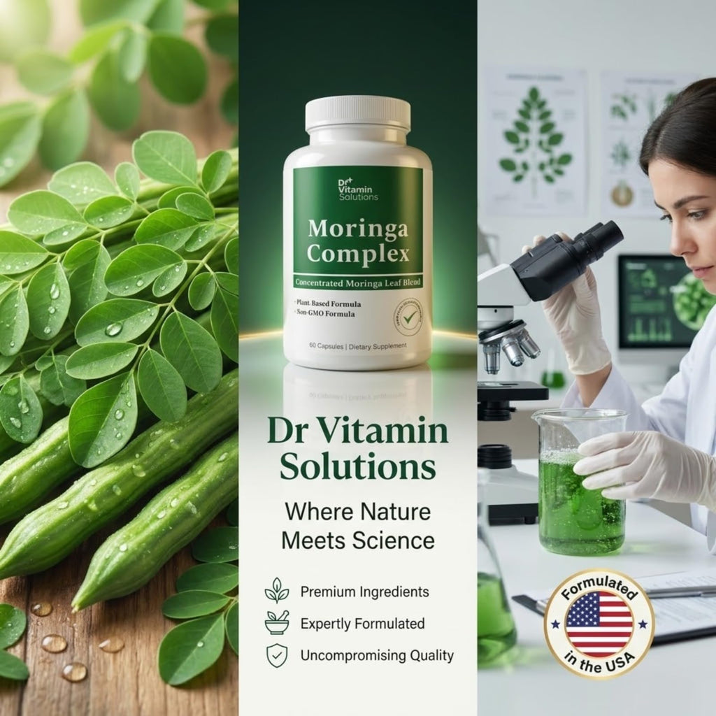 Moringa Oleifera Capsules with 20:1 Leaf Extract O81367