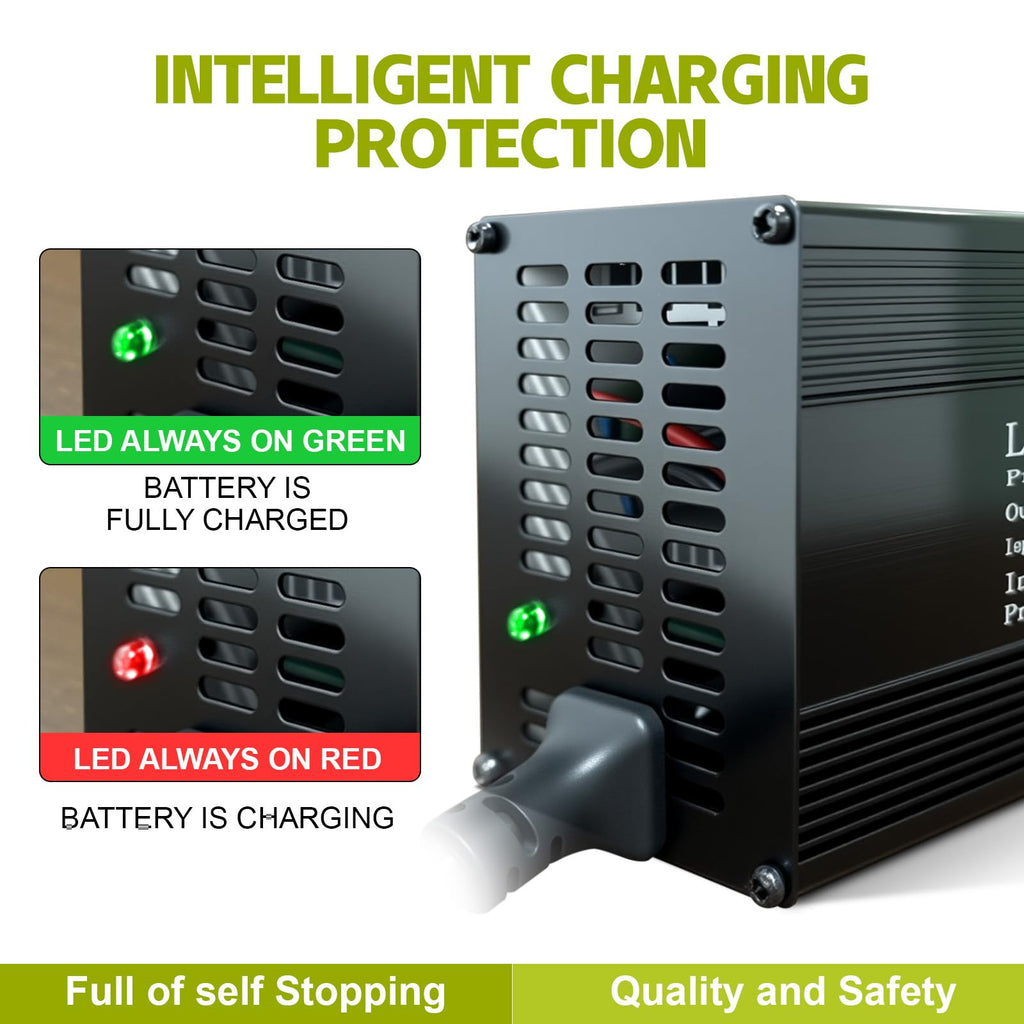 14.6V 20A LiFePO4 Battery Charger with Anderson Connector D7033