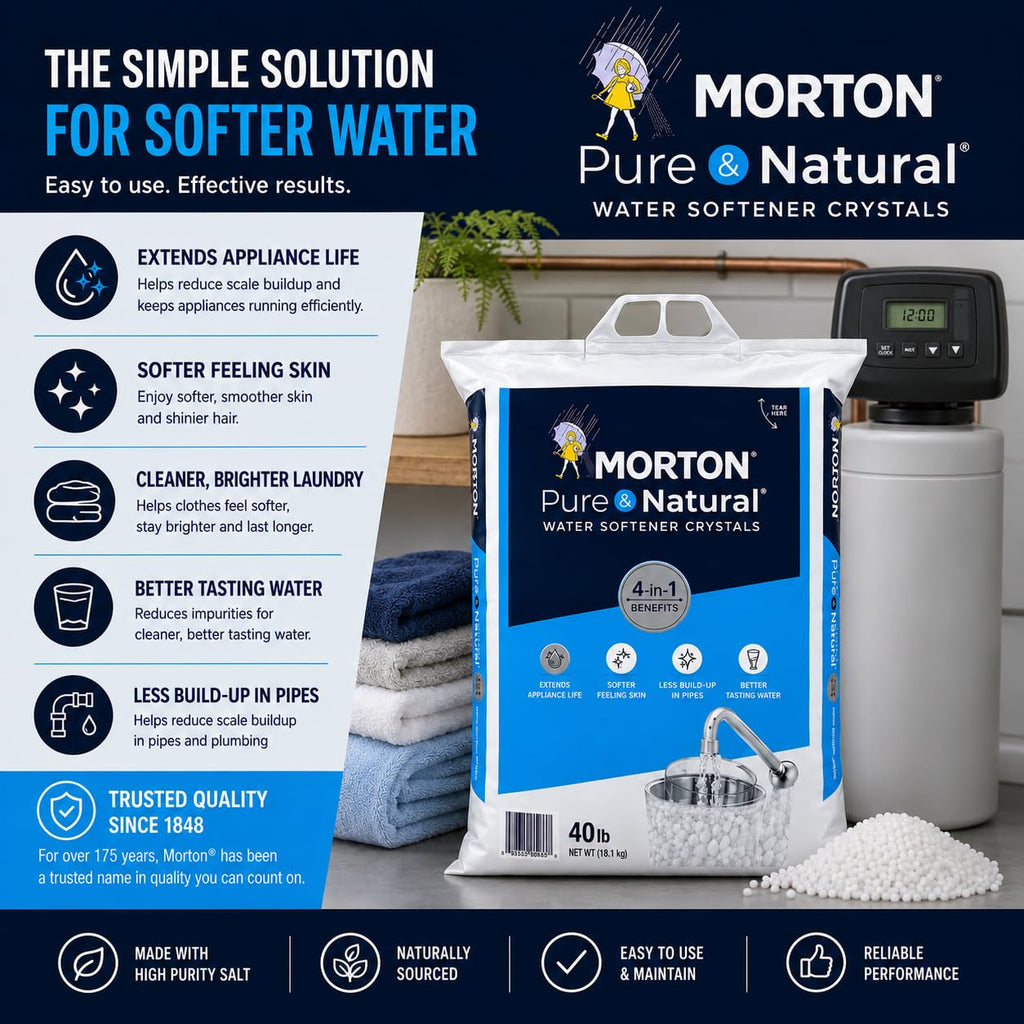 Pure and Natural Water Softener Crystals 40lbs B8738