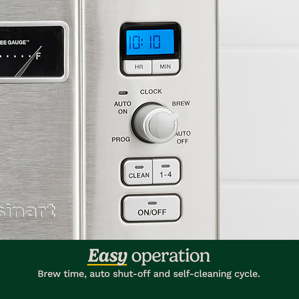 Programmable Self-Cleaning 12-cup Drip Coffee Maker Y8445