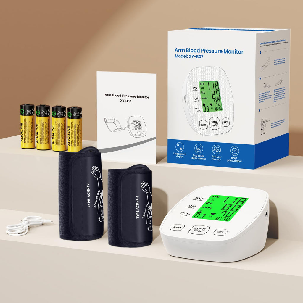 Arm Blood Pressure Monitor with 2 Cuffs X75300