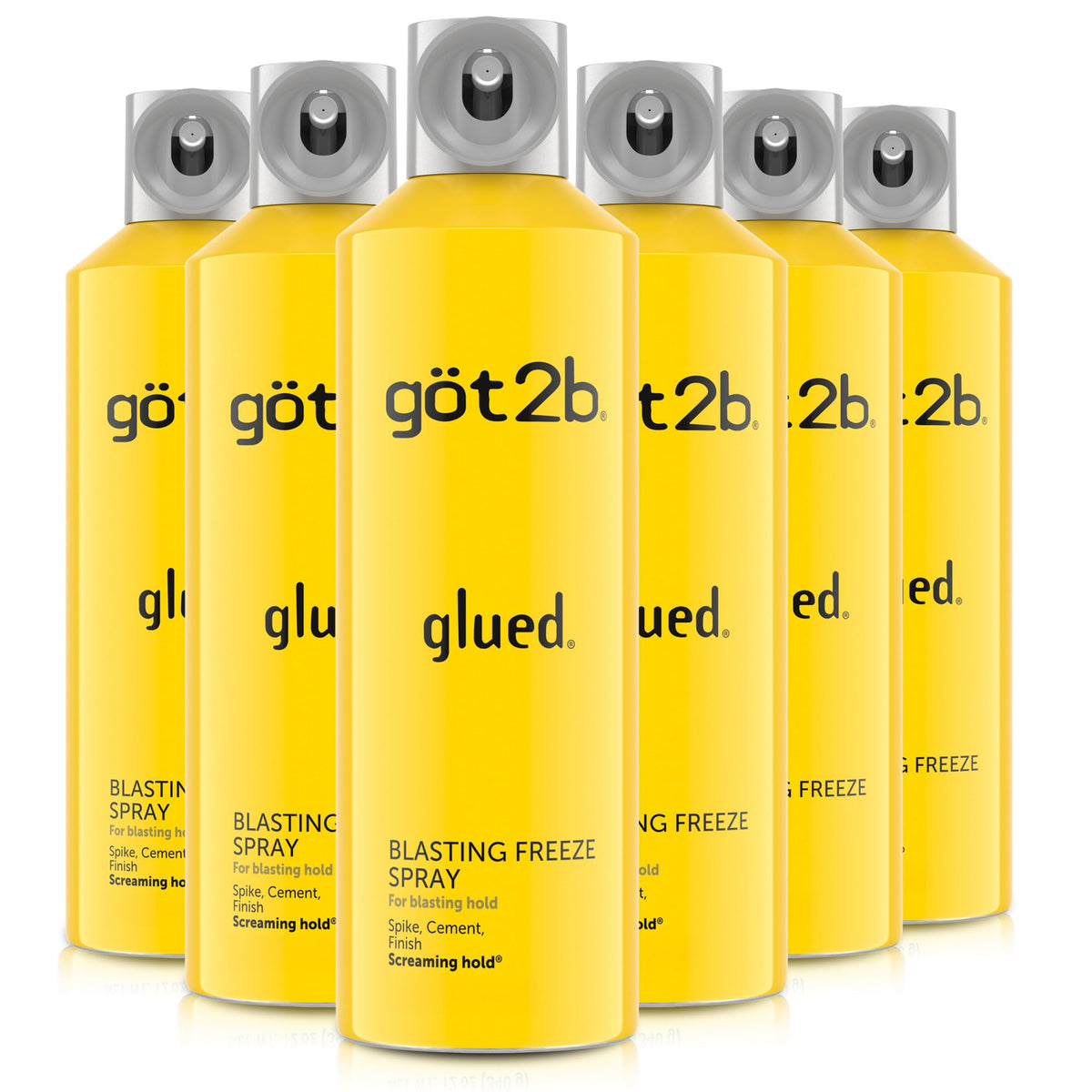 Extra Strong Hold Hair Spray, 12 Fl Oz, Pack of 6 A436