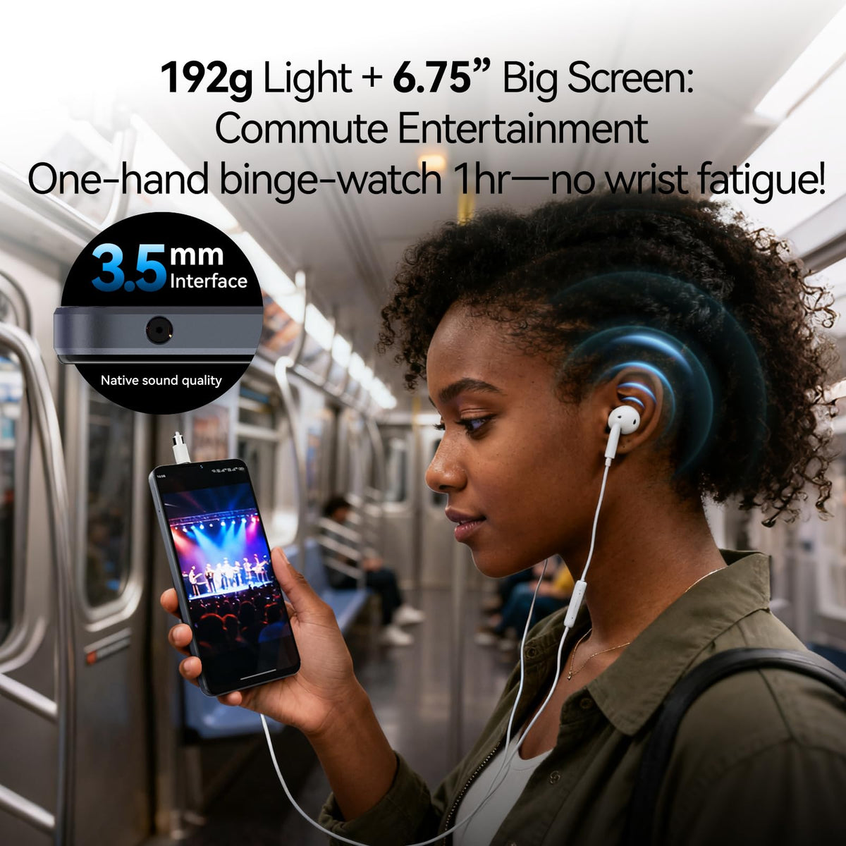 Ultra-Light 6.75" Big Screen 4G+64GB 13MP Dual Camera 4900mAh Android 14 Dual SIM Smartphone P2071