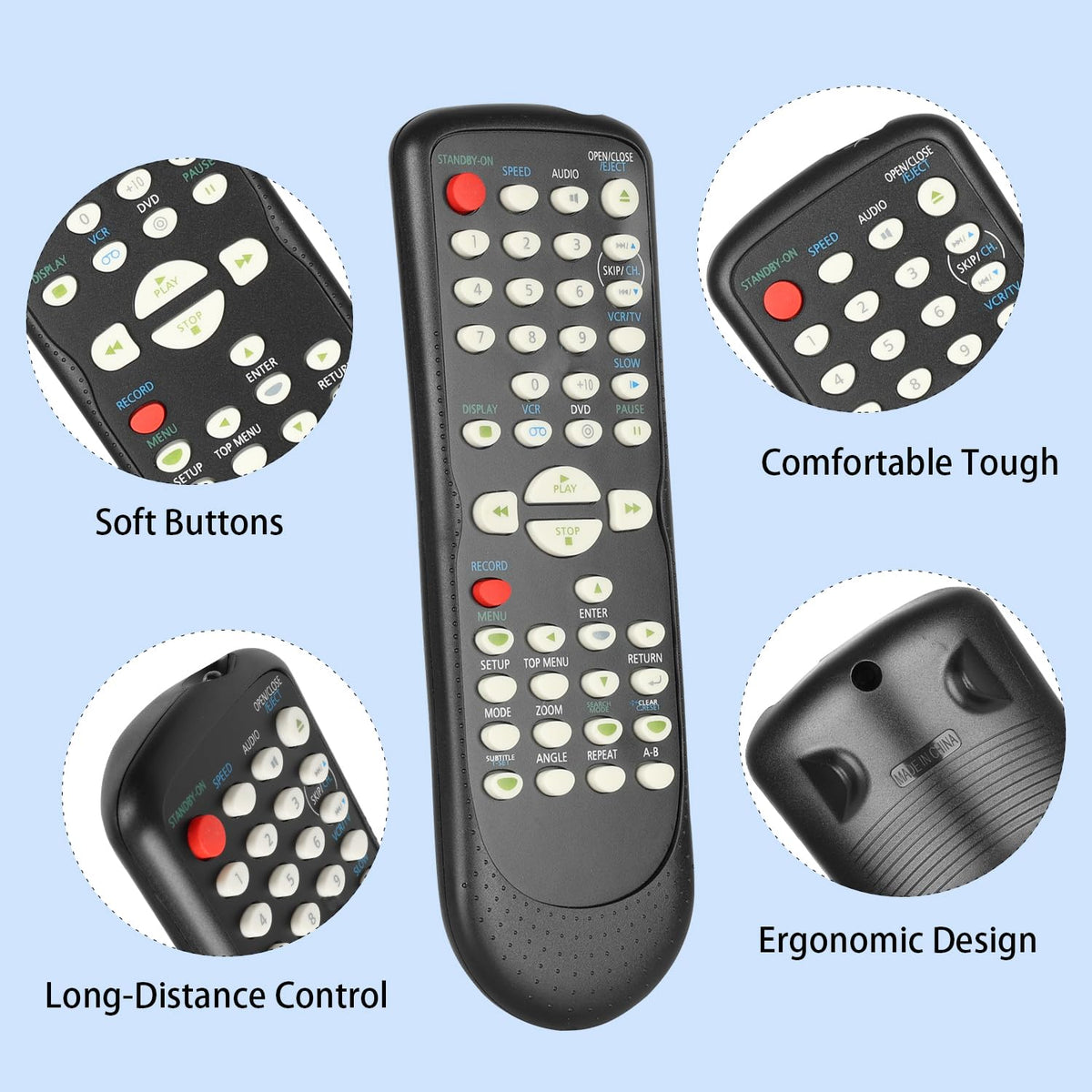 Remote Control Replacement with Batteries G928
