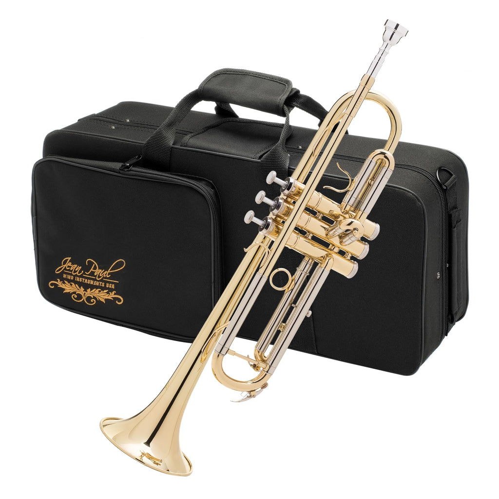 Bb Trumpet with Yellow Brass Bell and Stainless Steel Valves P5366