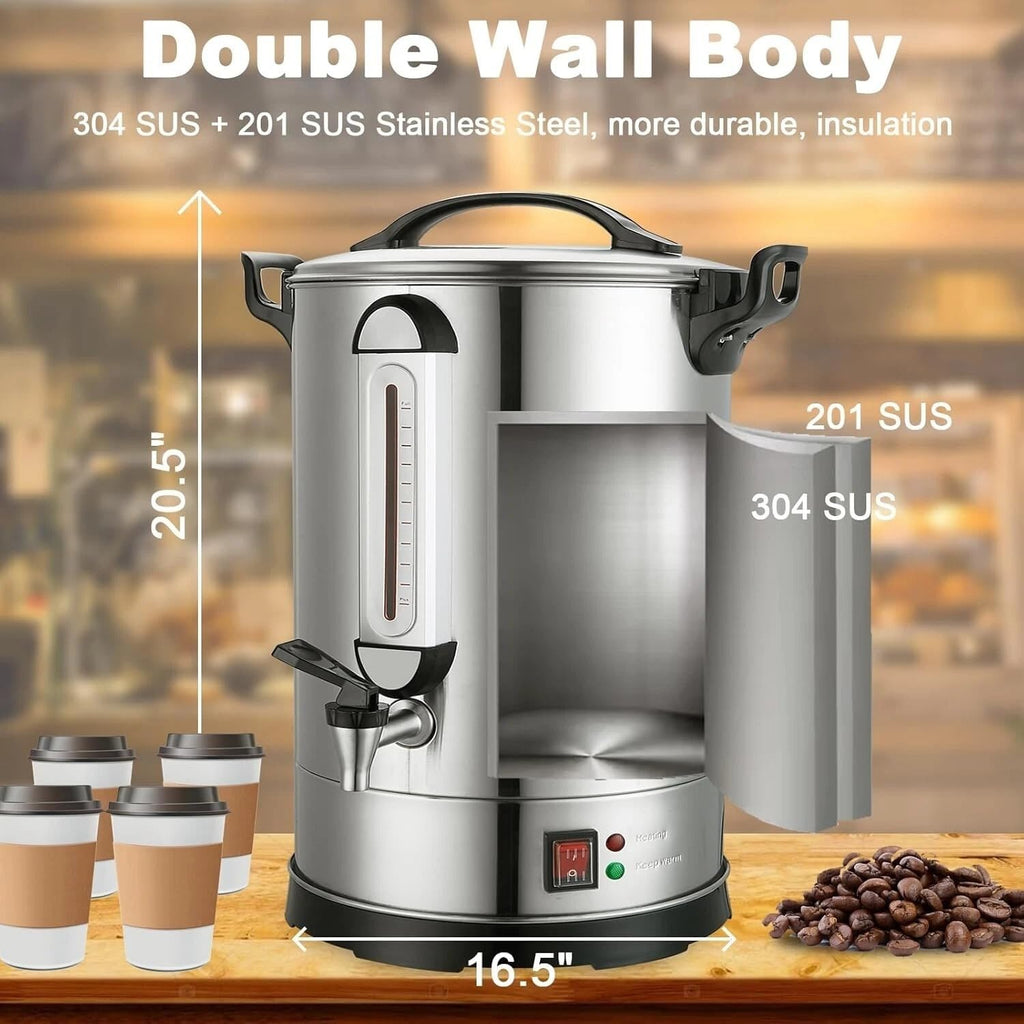 24L Stainless Steel Electric Coffee Urn T137