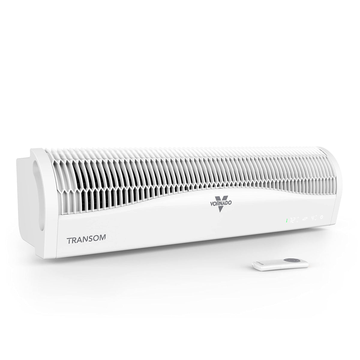 Window Fan with 4 Speeds, Remote Control, Reversible Exhaust, Ice White G97607