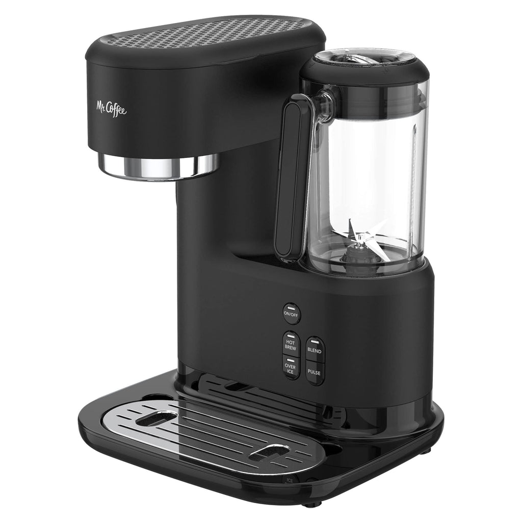 3-in-1 Single-Serve Iced and Hot Coffee/Tea Maker with Blender, Black V584645